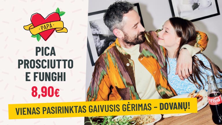 Tėvo dienos pasiūlymas