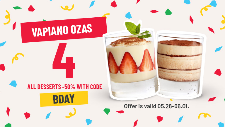 Vapiano Ozas 4!
