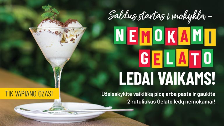 Ledai - nemokamai