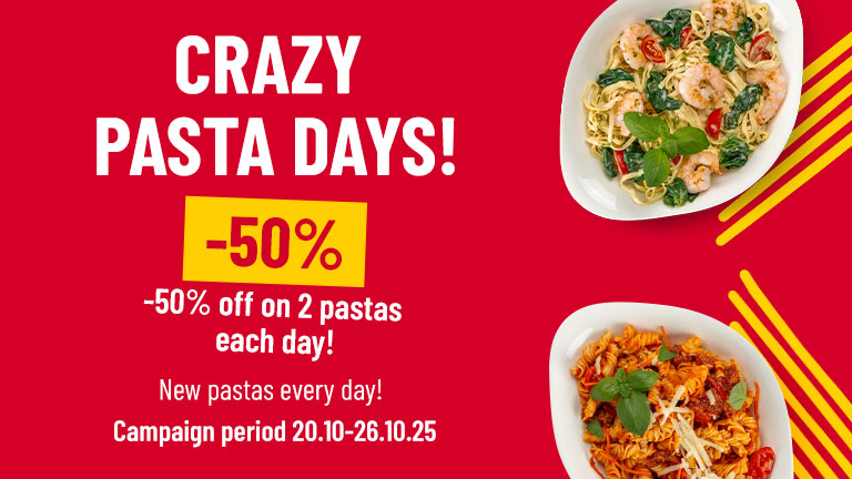 Crazy Pasta days!